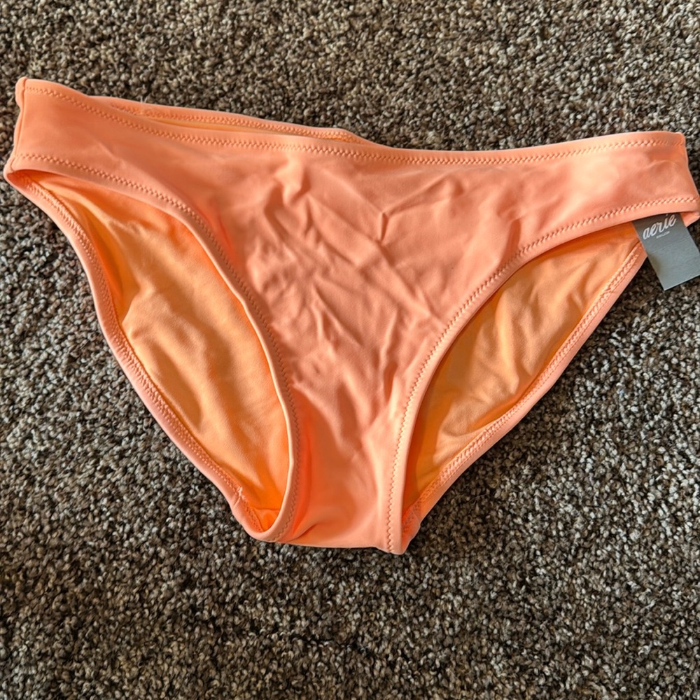 Orange swim suit bottoms